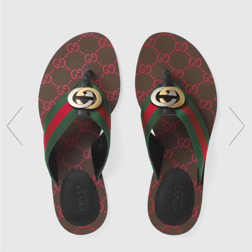 New Gucci Flip Flops